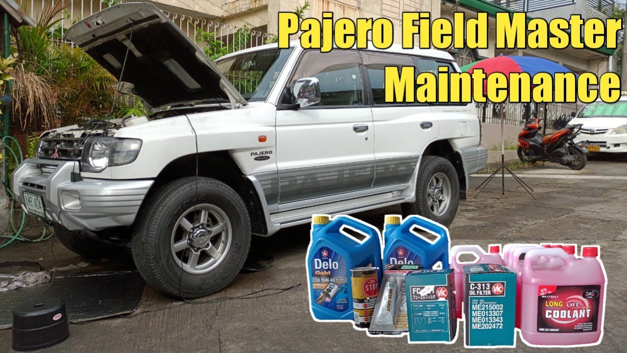 Pajero Field Master Maintenance