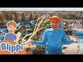 Learning With Blippi At The Water Park | 1 Hour of Blippi Kids TV Show | Educational Videos For Kids