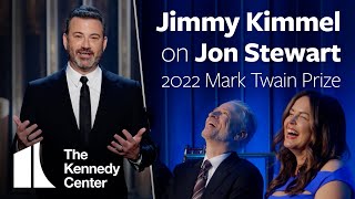 Jimmy Kimmel on Jon Stewart | 2022 Mark Twain Prize