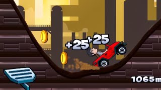 Hill Climb Racing Developed City Red Car drive Challenge Offline Racing Game Play #cargames #gaming