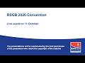 RSGB 2026 Convention Livestream – Sunday 11 October