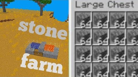 how to make a stone generator in multicraft.