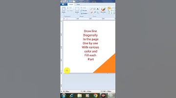 MS Paint color mixing #shorts