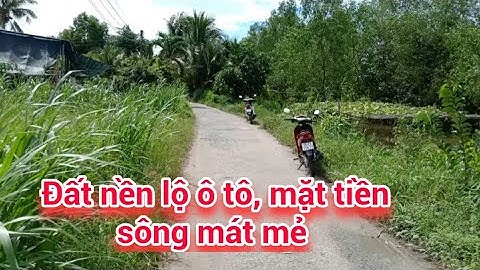 (Đã bán) Bán Đất Nền Có Thổ Cư, Mặt Tiền Sông, Giá 690 Triệu TL, Ô Môn, TP Cần Thơ @nhadatcanthomientay