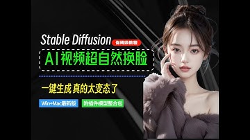 【Stable Diffusion】2024最强换脸插件！ SD保姆级AI人像换脸教程，真的太变态了！快给我整虚了！无需训练，一键换脸小白轻松实现还原人像艺术！