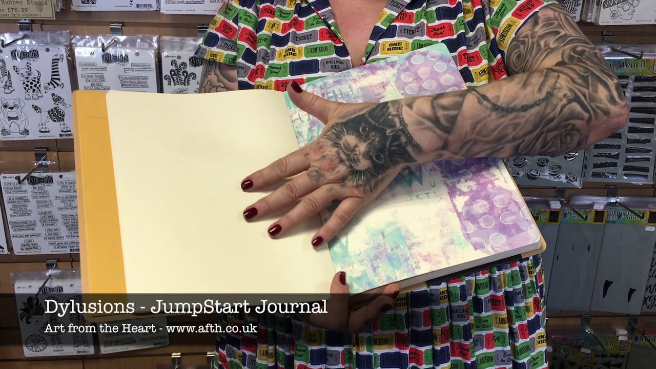 Dylusions JumpStart Journal with Dyan Reaveley 