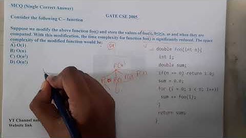 GATE CSE 2005 Q ||Algorithms || GATE Insights Version: CSE