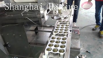 HJ-860 mochi ice cream machine Mochi machine encrusting and tray aligning machine