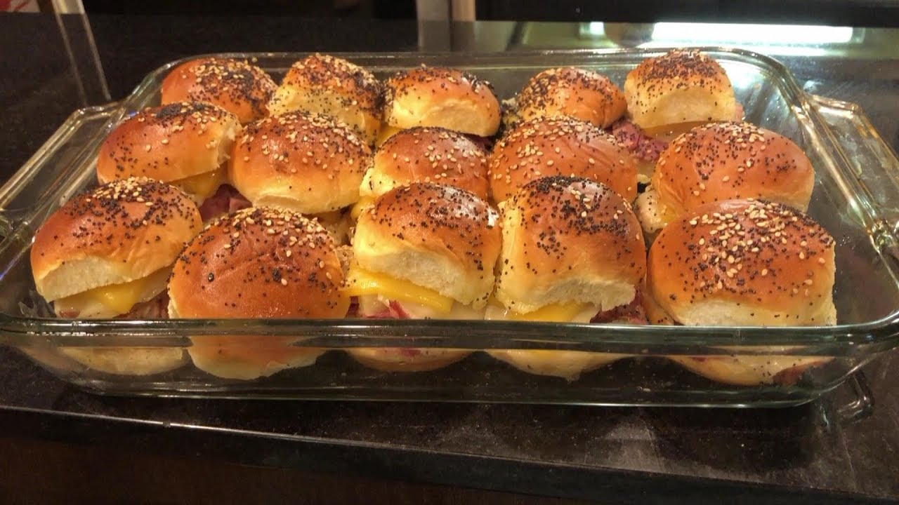 Hawaiian Sliders Meso's Ham Pineapple & Cheese Sliders YouTube