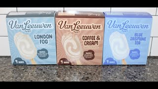 Van Leeuwen Swirls Ice Cream Bars: London Fog, Coffee & Cream and Blue Jasmine Tea Review