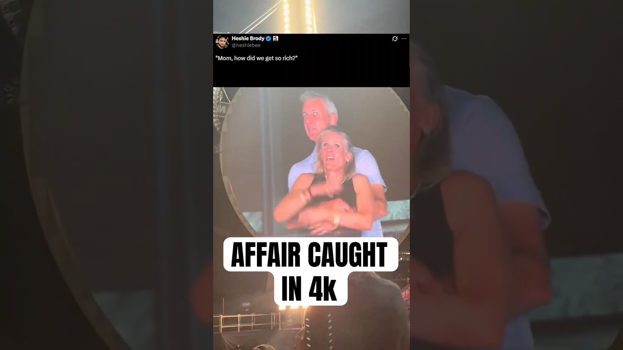 CEO Caught CHEATING At Coldplay Concert…