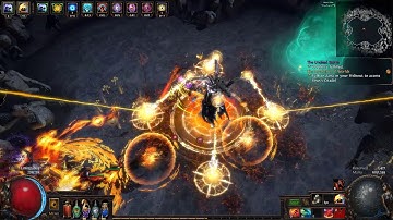 PoE Pyroclast mines vs Elder 3.9 patch