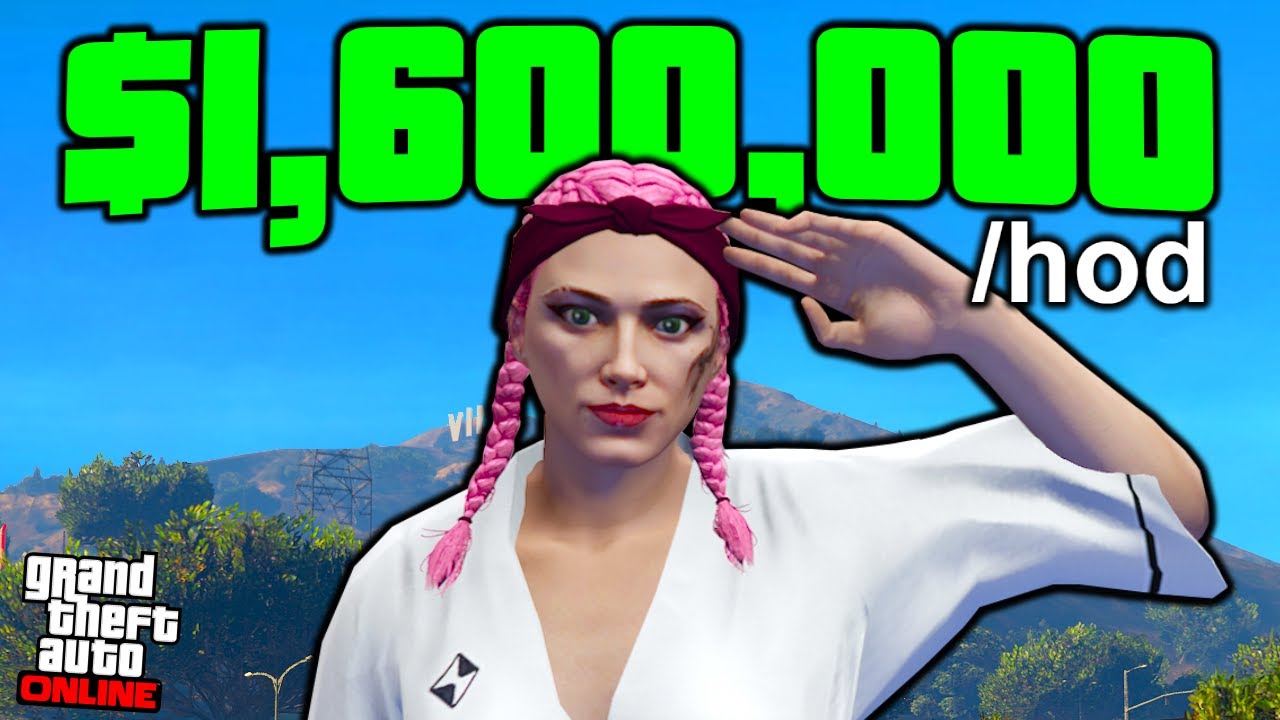 JAK VYDĚLAT $1,600,000 ZA HODINU V GTA ONLINE PRÁVĚ TEĎ!