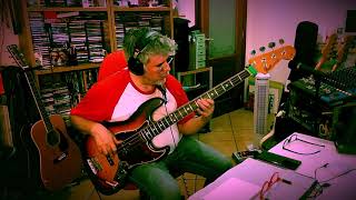 Pass it on by KOOL &amp; THE GANG (personal bass cover ) by Rino Conteduca with 1966 Fender jazz bass