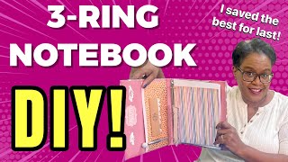 NEVER BUY THESE AGAIN!  3-RING NOTEBOOK/BINDER with clipboard too!