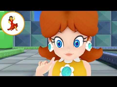 MMD Super Mario Western Show Remake Princess Peach Daisy Rosalina Pauline 