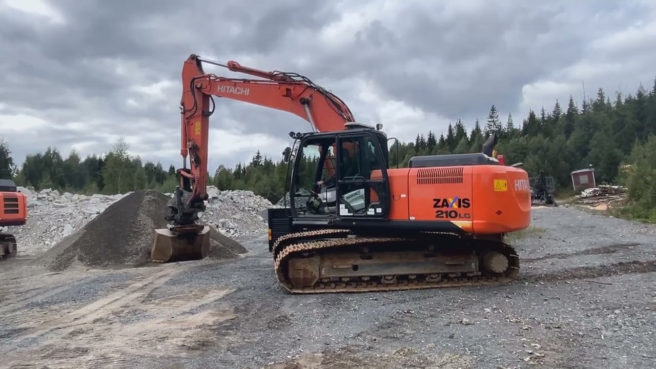 Bandgrävare  Hitachi zaxis 210LC