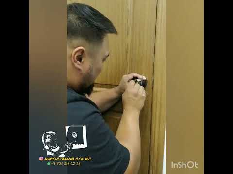 Открыть межкомнатную дверь без повреждения