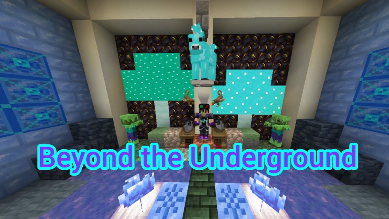 Beyond the Underground addon Bedrock | MCPE | Xbox Minecraft Showcase ...