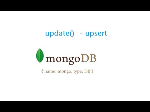 Update with upsert: MongoDB
