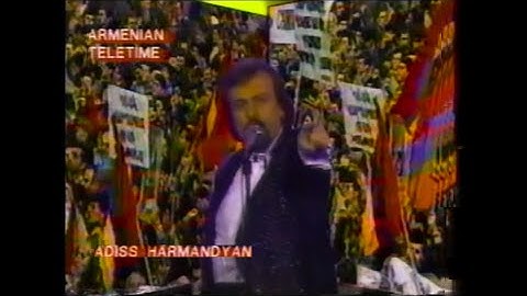 Adiss Harmandian - Artsakhi Kacher (1992 Video)