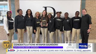 Scholar Athlete of the Week: Whisper Saunders of Davidson High School