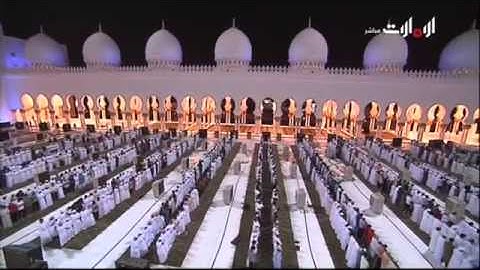 سورة الواقعة كاملة مرئية للشيخ إدريس أبكر - رمضان 1436