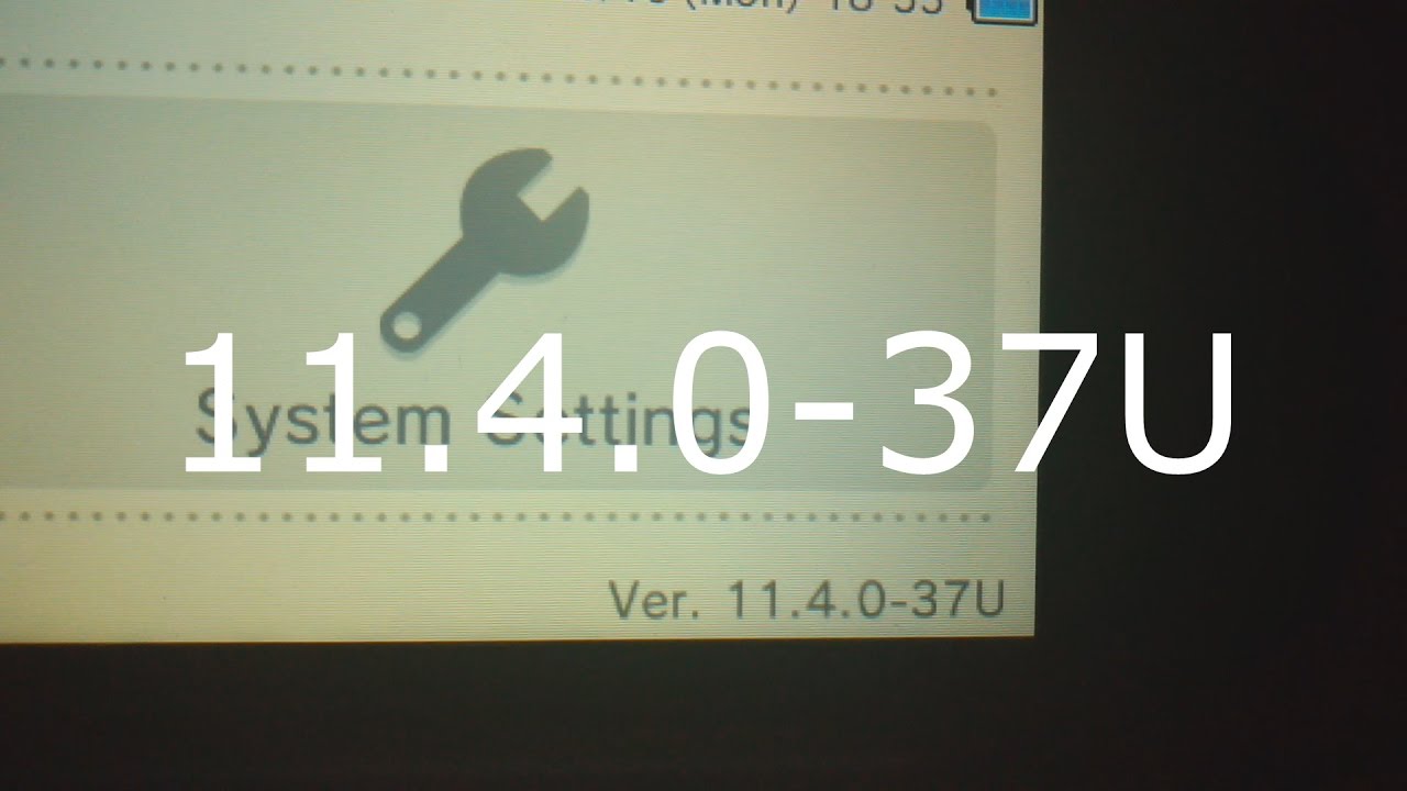 Nintendo 3DS Luma arm9loaderhax update 11.4.0-37U proof - YouTube