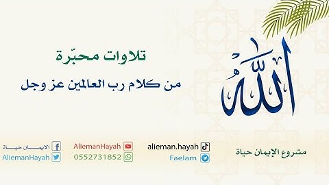 تلاوة سورة الروم - للقارئ الشيخ/ عبد الباري الثبيتي