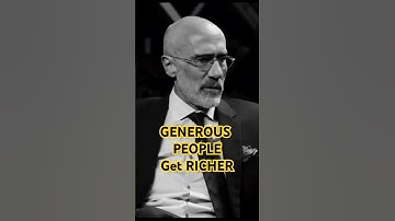 🔹 Why do generous people seem to get richer?