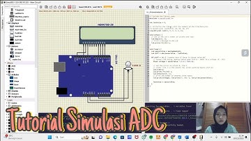 SimulIDE 2023 -Tutorial Simulasi ADC