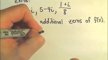 The Conjugate Pair Theorem - Example 1