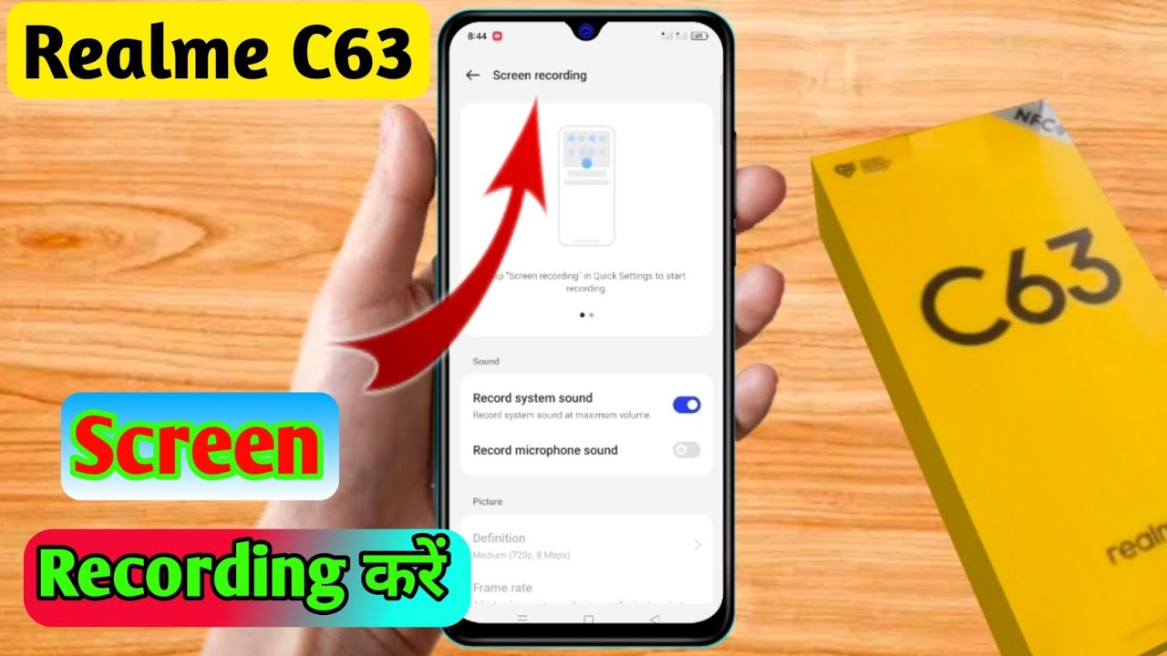 How To Screen Recording In Realme C63 Realme C63 Screen Recording With how-to-screen-recording-in-realme-c63-realme-c63-screen-recording-with