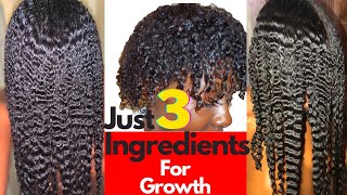 USE 3 Times A Week For LONGER Hair | Minimize Hair Loss &amp; Grow Inches | Week 2 Growth Challenge