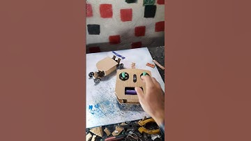 tutorial make rc mini car with cardboard  very easy #rccar