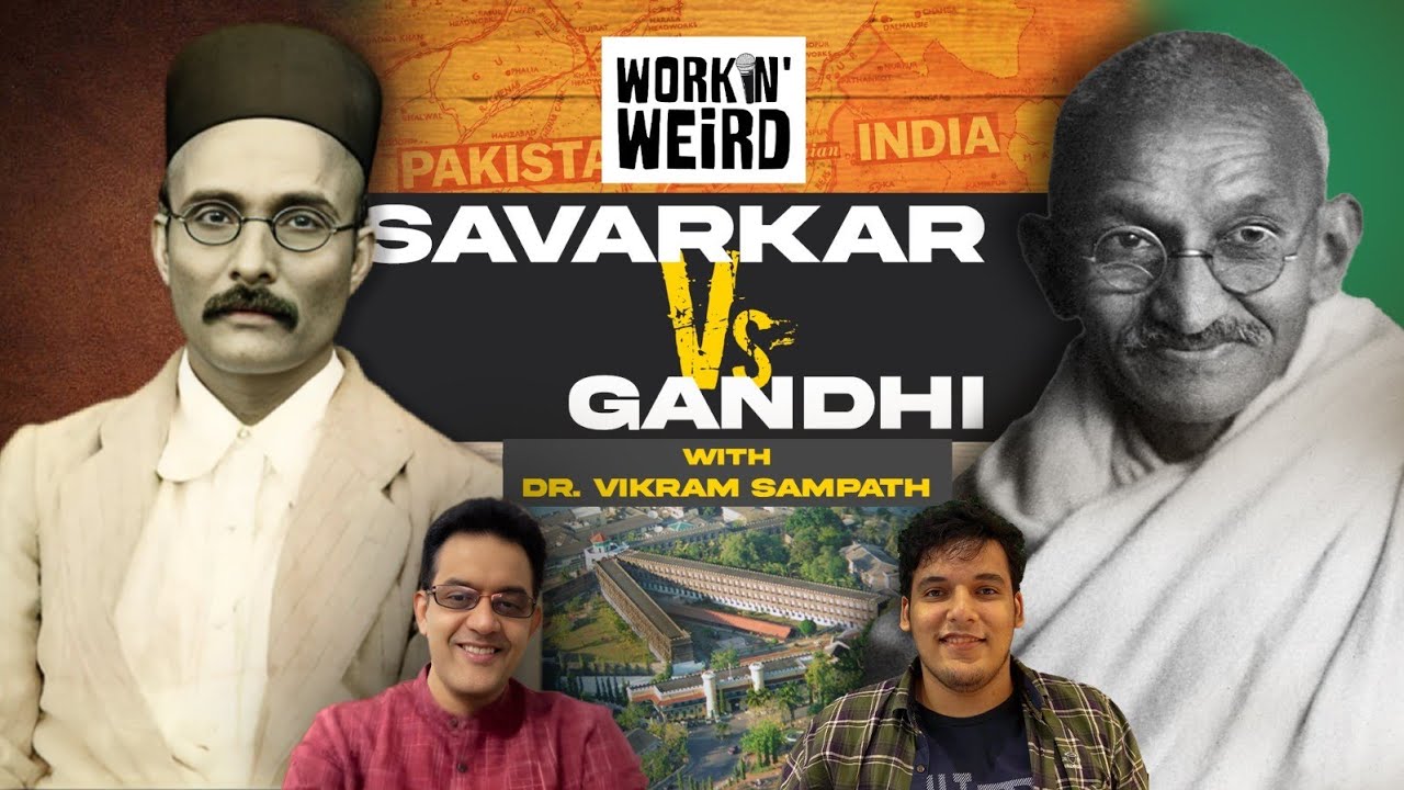 Dr. Vikram Sampath - Exposing Indian History - Gandhi, Savarkar & India | Workin' Weird 001