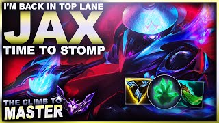 I'M BACK IN TOP LANE AND START WITH THIS BEAST PERFORMANCE! JAX! | League of Legends