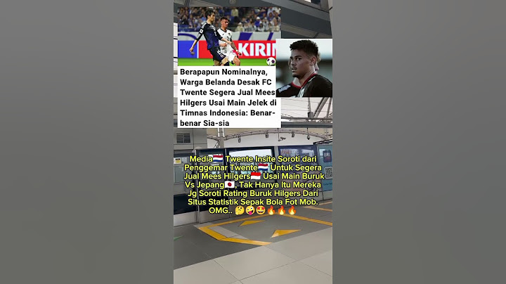 Good Luck Mees Hilgers🇮🇩 For The Next Games With Twente🇳🇱 and 🇮🇩Indonesian National Team. Amazing🤩🤪🔥