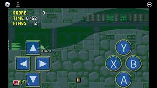 Classic Sonic Online, HydrocityKnux escape level Sonic.exe SOH (Knuckles solo ending) screenshot 1