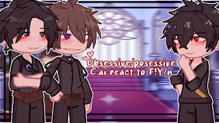 Obsessive/posessive yandere C.ai react to F!Y/n🩸|| Character Ai ||d