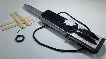 Making a Dual Action Hidden Blade Out of Popsicle Sticks