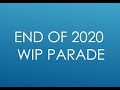 Flosstube 101 - End of year WIP parade, 2020 finishes & 2021 goals