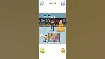 Troll Robber🧐: Steal It Your Way All Levels 121 Android & iOS Gameplay #shorts