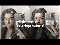 Alight motion colorings tutorial hanin alight presets