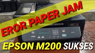 How to Fix Paper Jam Error on Epson M200 Printer