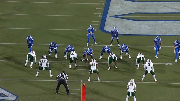 Duke Offensive Line vs Miami (2020)