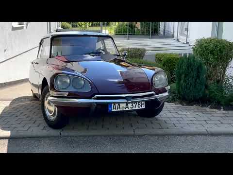 Citroen DS - Kaltstart nach 2 Monaten - Ausfahrt im Sommer - ID 20 - Citroen D Super