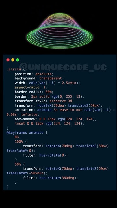 Creative 3D Animation with Source Code using HTML and CSS | CSS ...