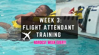 I QUIT?! It got really BAD! 2023 Flight Attendant TRAINING | Week 3 | Flight Attendant Lifestyle
