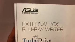 Asus SBC-06D2X-U External Blu-ray Reader/DVD-Writer – Black-SBC-06D2X-U/BLK/G/AS ASUS USB 2.0 3.0 External 12X Blu-Ray Re-writer MacOS Win BW-16D1X-U (03-2018)